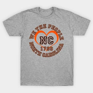 Show your North Carolina pride: North Carolina gifts and merchandise T-Shirt